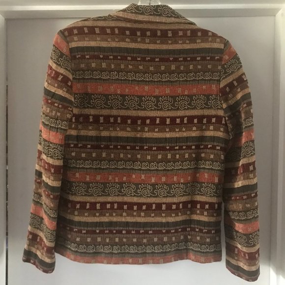 Alfred Dunner Jacquard Jacket - Picture 3 of 12